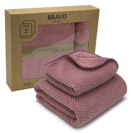 Kraft Kraft Complex, size 35x75 cm - 1 pc, 70x140 cm - 1 pc, pink color