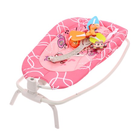 Musical rocking chair for newborn, pink color-3