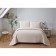 A set with a veil "Marisol", size 230x250 cm, 50x70 cm - 2 pcs, caramel color