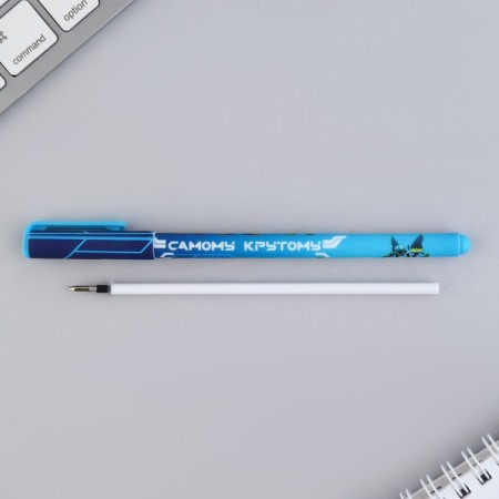 Blue paste ball, 0.7 mm “coolest” plastic-5