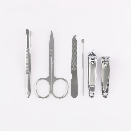 Manicure set "Paris", 6 items, in a case, a drawing mix-3