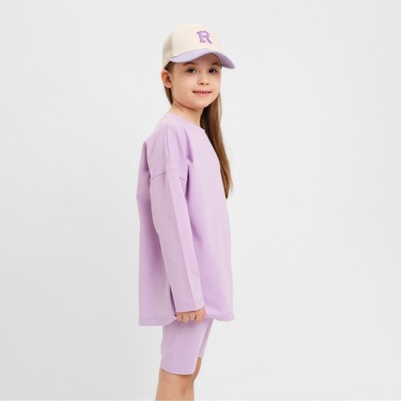 Longsliv children's minku lavender color, height 122 cm-1