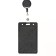 Baig-Karman Vertical leatherette, external 110x68mm, internal 85x54mm, tape 80x1.2cm, black.
