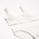 Female set (top, panties) color white, size 42-44