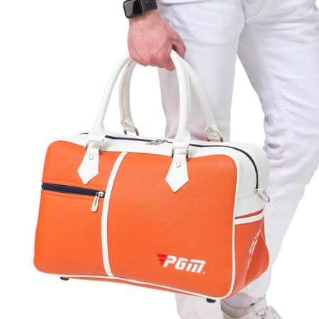 Golf clothing bag PGM, 46 x 28 x 22 cm, polyurethane, orange-1