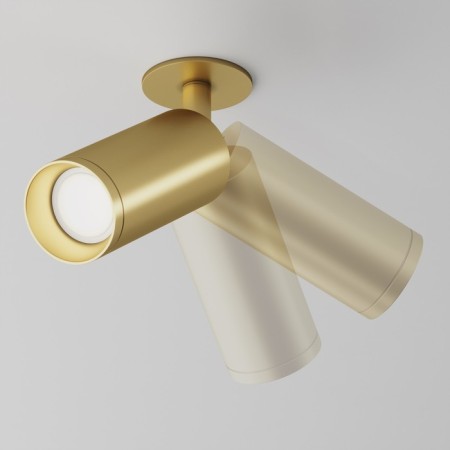 Technical C018CL-01MG, 1xGU10, 10W, 13x19.2 cm, matte gold color-3