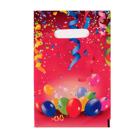 Package "Festive balls", polyethylene, with a cut pen, 20 x 30 cm, 30 μm