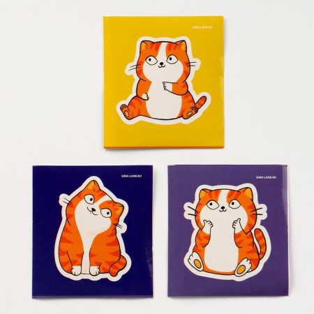Mick Antistress Perenochka "cat" with stickers, with sand-6