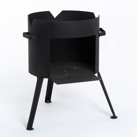 Stove for a cauldron, removable legs, 12 l