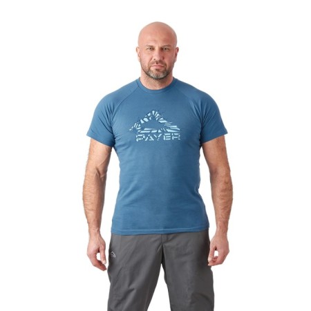 Payer Shads T -shirt, Blue Ocean Color, Cotton, Size M