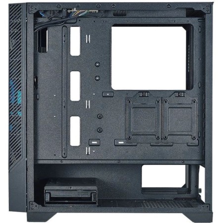 AZZA Eclipse case Black without BP ATX 9x120mm 5x140mm 2xusb2.0 1xusb3.0 Audio Bott PSU-6