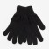 Gloves female color black, size 18