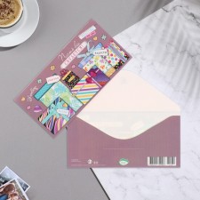 The envelope for the money 