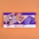 Money envelope "Happy Birthday!" Transparent PVC, hours and money, 16 x 8 cm