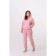 Female suit, size 54, purple-pink color
