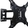 Kronstein Luazon Kron-58, for TV, inclined-horned, 14-55 ", 40-380 mm from the wall, black