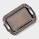 Stainless steel tray “Dark”, 35 × 26 × 3 cm, bronze color