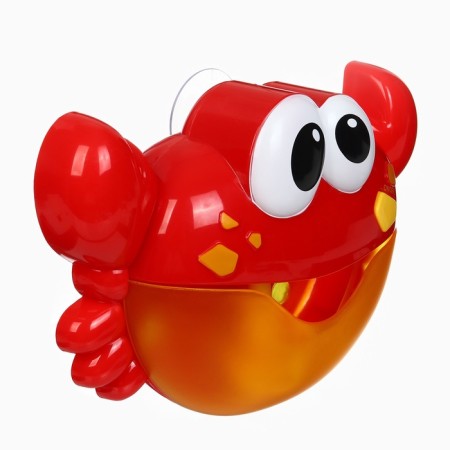 Bath toy "foam crab", bubbles, musical, on a suction cup, crush me-7