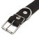 Collar combined leather/tarpaulin, dimensionless, 70 x 3.5 cm, Osh 25-60 cm, black