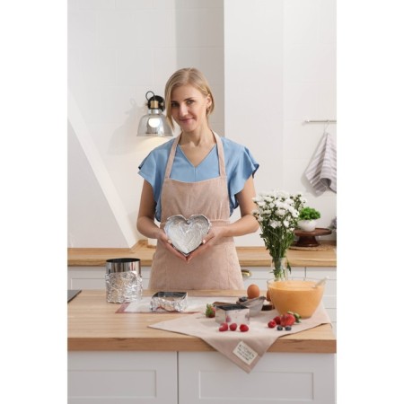 A set of baking forms and calculation "Heart", 14x16x5 cm, 3 pcs-6