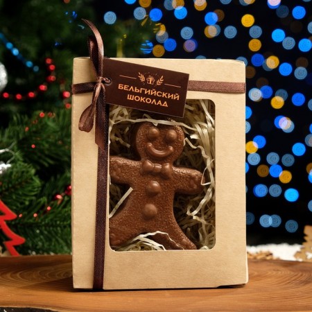Chocolate figure gingerbread boy, 80 g