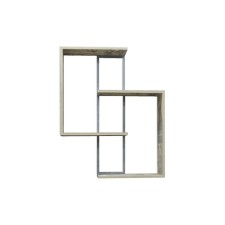 Wounding wall loft DQ Damels, 700*186*892, m/k concrete, graffiti chipboard