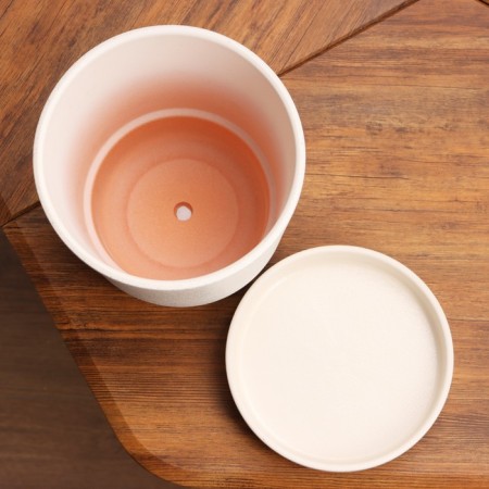 Flower Pot "Laksheri" White Platan No. 4, 3.2 l-3