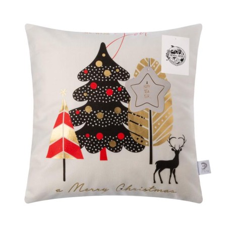 Case on the pillow Ethel "Merry Christmas" 40x40 cm, 100% p/e, velor-3