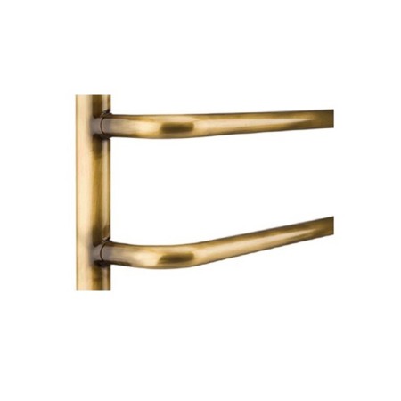 Water heated towel rail Domoterm "Stefano", P5, 5 crossbars, 400 x 500 mm, bronze-1