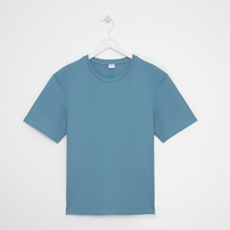 Men's T-shirt Minaku Regular Fit: Blue color, river 54-6