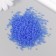 Glass beads 12/0 "cobalt" translucent matte 450 grams