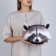 Antistress Pillow "Raccoon"