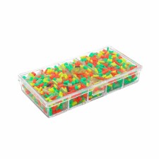 A set of silicone Cambrics No. 1, in the box SV-01, L = 3 mm, 100 x 50 x 17 mm