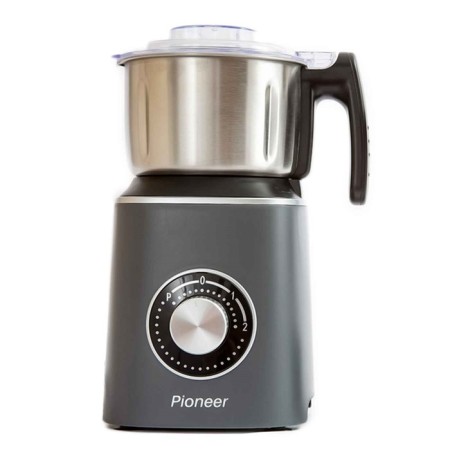 Pioneer SB146 blender with a coffee grinder, 800 watts, 1.5/0.5 l, 2 speeds, gray-9