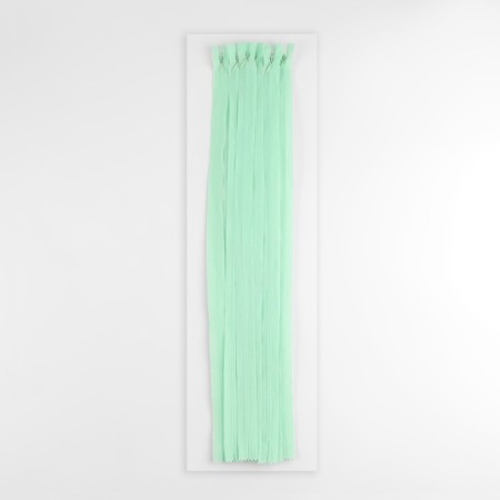 Lightning secret, No. 3, non -income, locking machine, 50 cm, mint color-2