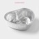A set of foil baking forms, 8 × 9 × 2.5 cm, 30 pcs
