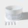 Organizer for spices rotating with 4 cells, 2-tier D-23 × 13.5cm, white color