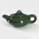 A set for the tea ceremony ceramic "lunar stone", 7 objects: kettle 150 ml, 6 PIAL 50 ml, green color