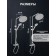 The shower system Zein Z3892, pouring in the case, upper watering can D = 23 cm, manual 11.5 cm, chrome