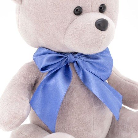 Soft toy "Bear Toptyzhkin gray: with a bow", 17 cm-3