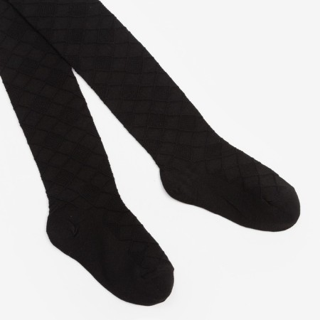Pantyhose children, black color, height 140-146-7
