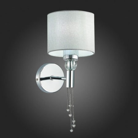 Wall lamp EVOLUCE. Sle105171-01. Primma. 1x60 W, E27, 14x34 cm, color chromium-2
