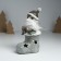 Souvenir Polystone Light "Vorostyki in a cap sits on the New Year's boot" Gray 7.6x9.5x15 cm 103258
