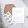 Invitation in the craft envelope for the wedding "Tropics"