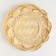 Wicker plate, d = 20cm
