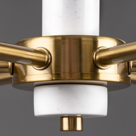 Freya FR5373CL-06BS Tender ceiling lamp, 690x690x680 mm, G9, 6x40W, brass color-10