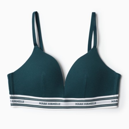 Women's bra, green color, size 75a