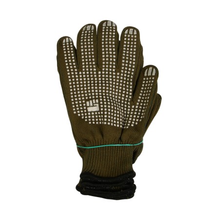 Gloves Kh/B Grade 10 5 threads size 10 PVC tread 3x olive "Mass 75 gr. Kit-2
