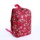 Baby backpack on lightning, 2 outer pockets, pink color