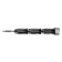 A screwdriver with bats for accurate work of the tundra, bilateral bats 19 pcs. 38 in 1